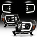 For 2005-2011 Toyota Tacoma Chrome LED Projector Headlights Left+Right W167