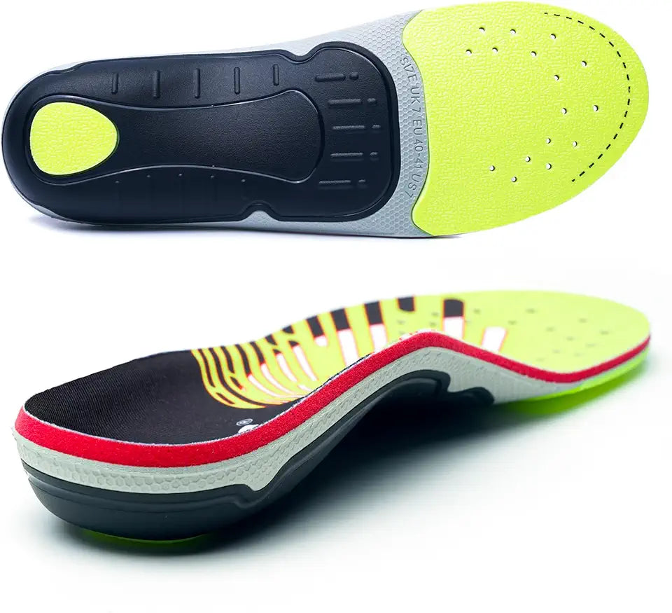 High Arch Support Plantar Fasciitis Insoles Shoe Inserts V17940