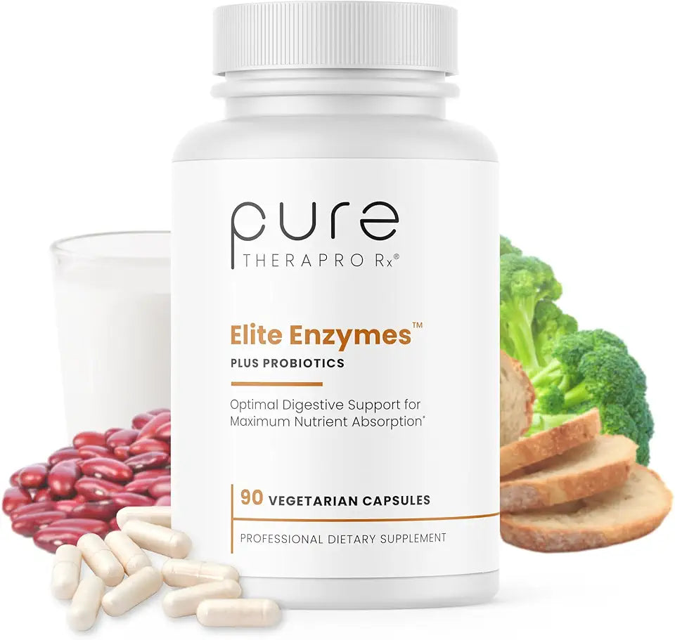 90 Vegan Capsules Digestive Enzymes Supplement B399508