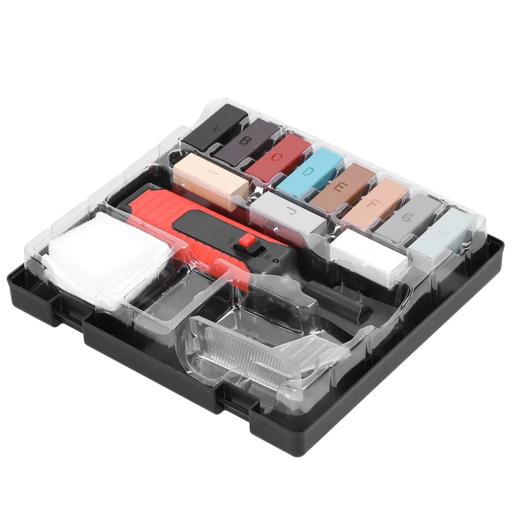 Ceramic Tile Repairing Tool Set with 11 Wax Bar K25948