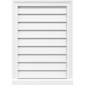 Vertical Surface Mount PVC Gable Vent W280167