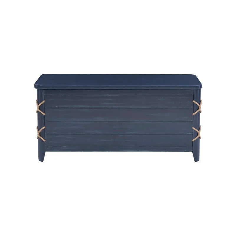 Blue Wood Storage Chest C681059