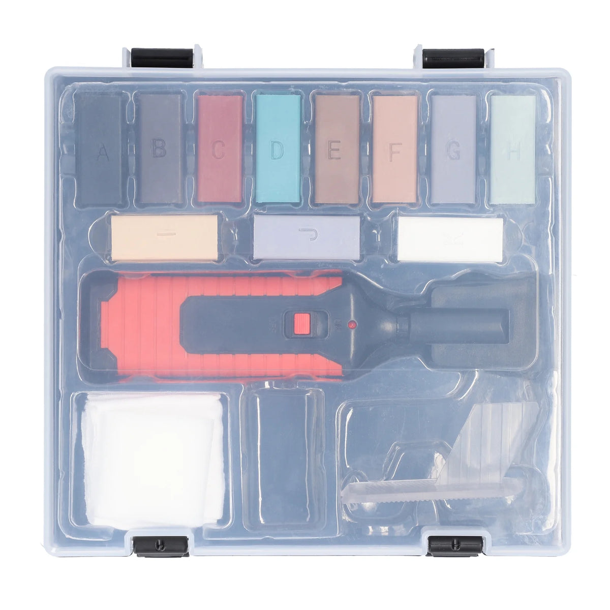 Ceramic Tile Repairing Tool Set with 11 Wax Bar K25948