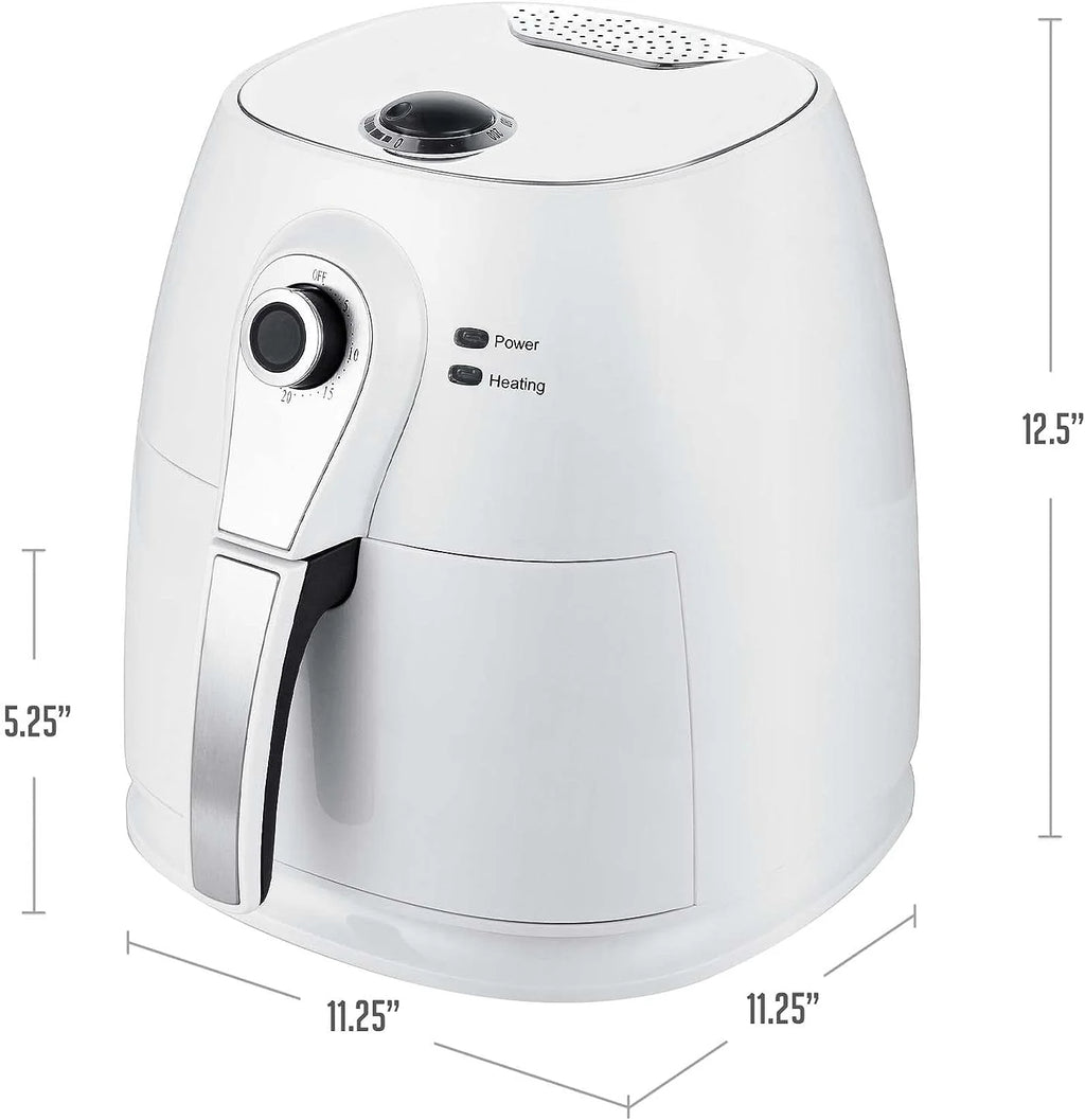 3.2 Qt Compact Non-Stick Air Fryer W1534