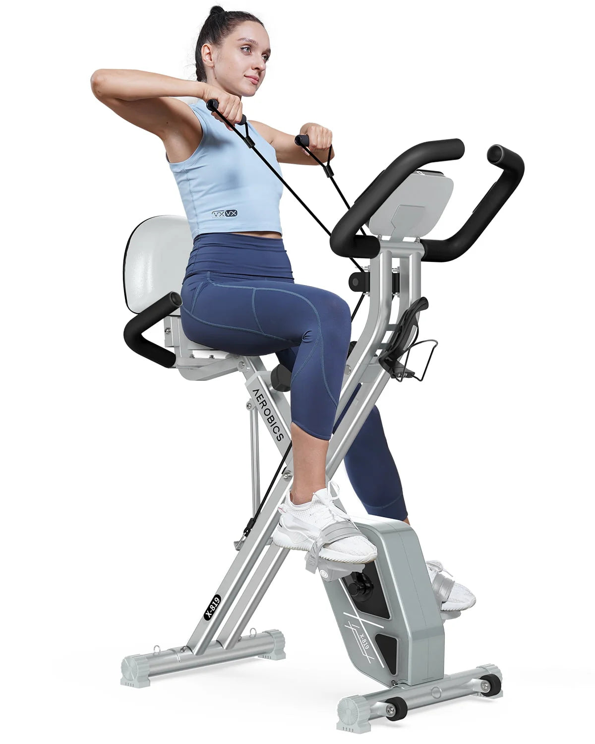Foldable Magnetic Exercise Bike F2877