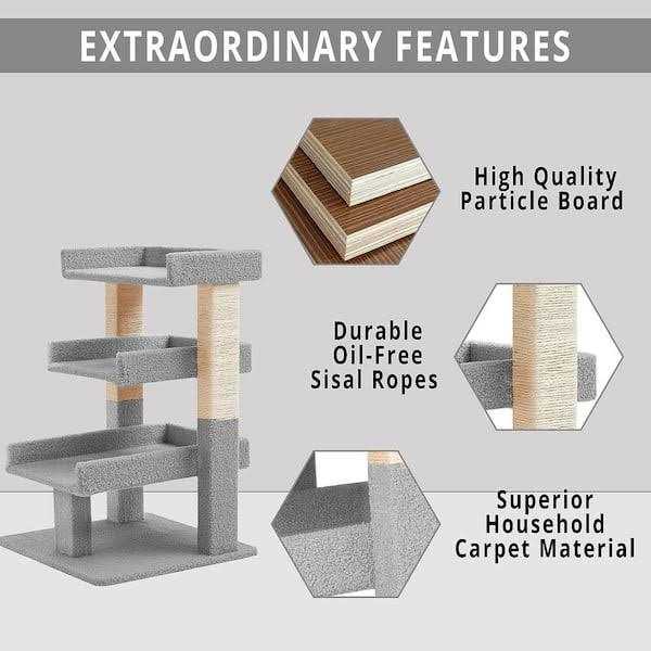 Cat Tree with Scratching Post A886960