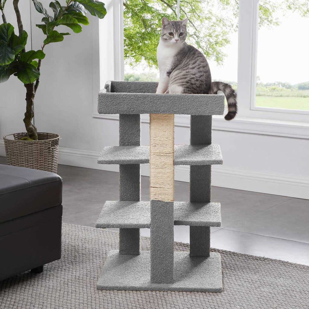 Cat Tree with Scratching Post A886960