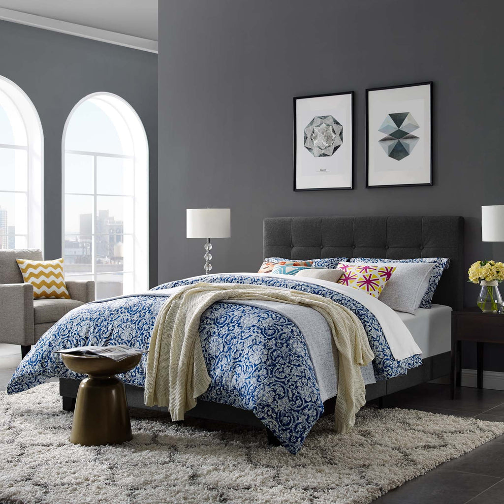 King Size Fabric Bed Frame U7809