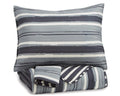3-Piece Full Coverlet Set Gray/Cream J37531