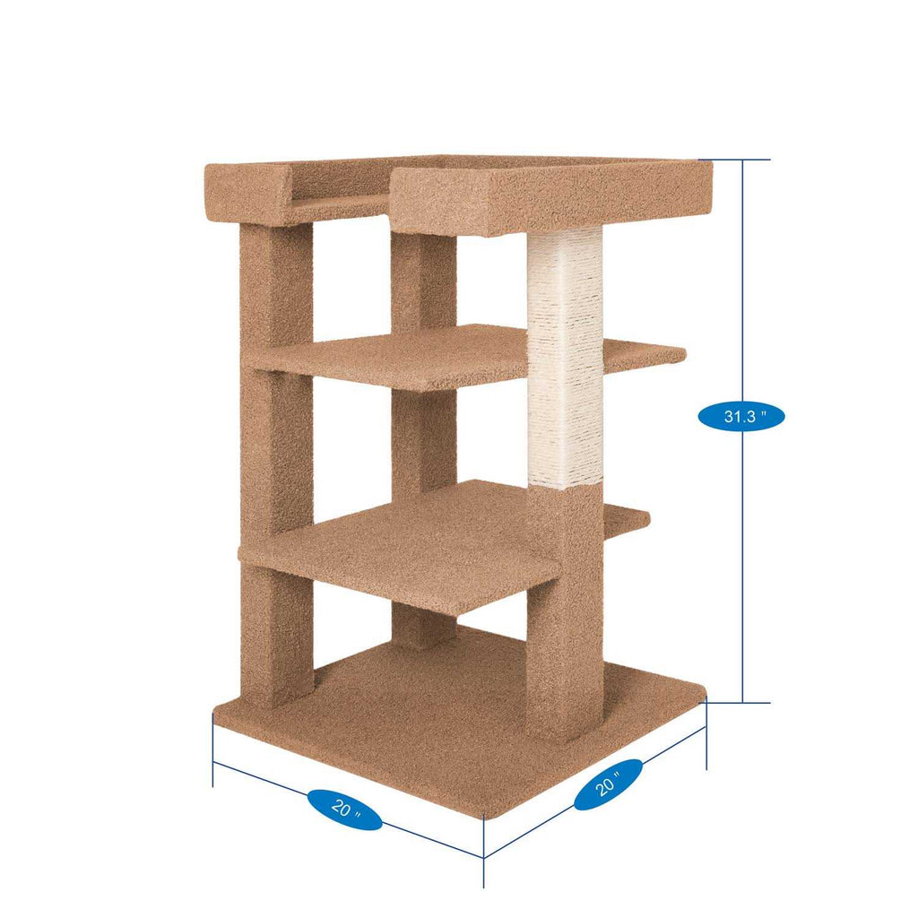 Cat Tree with Scratching Post A886960