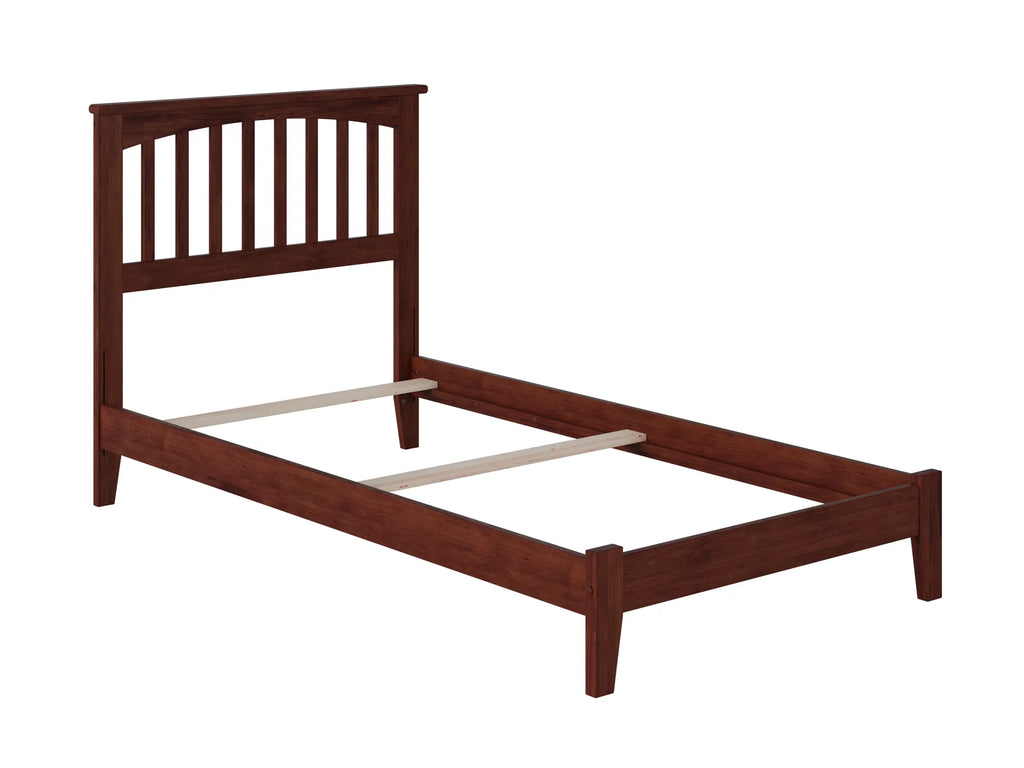Twin XL Bed in Walnut T49330