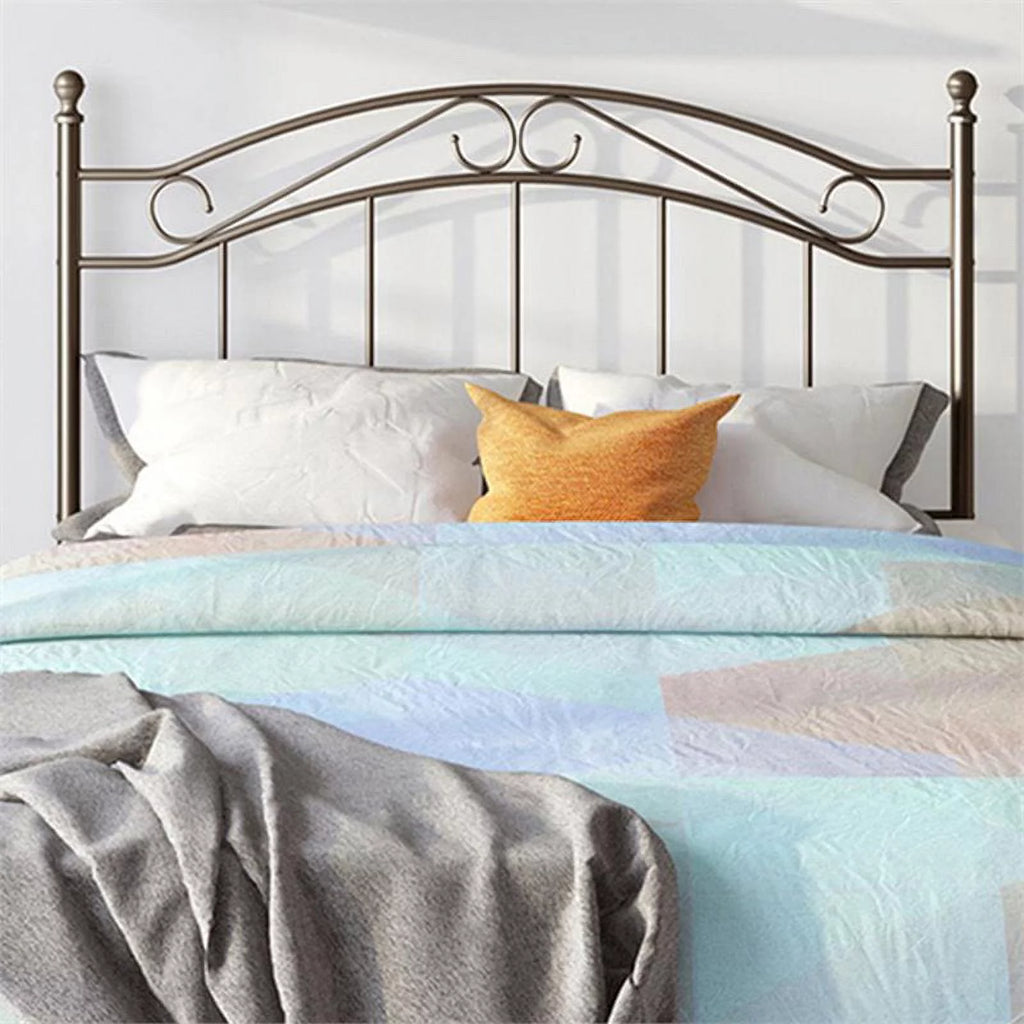 Bronze Full Queen Metal Spindle Headboard J276